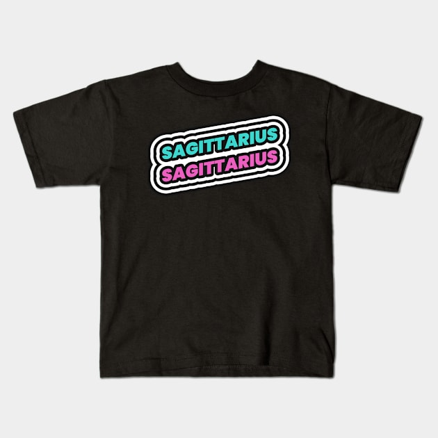 Sagittarius Kids T-Shirt by Tip Top Tee's